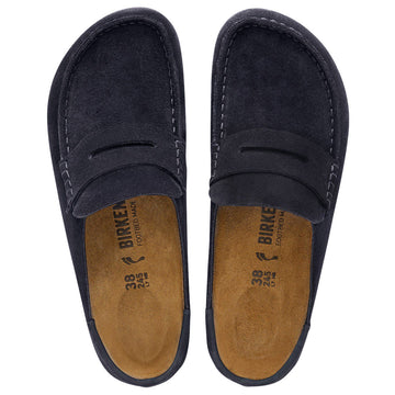 Birkenstock Naples Wrapped Sandals - Midnight Suede
