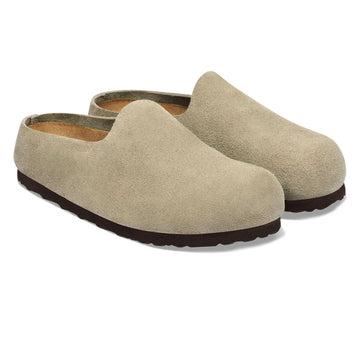 Birkenstock Amsterdam Wrapped Sandals - Taupe Suede