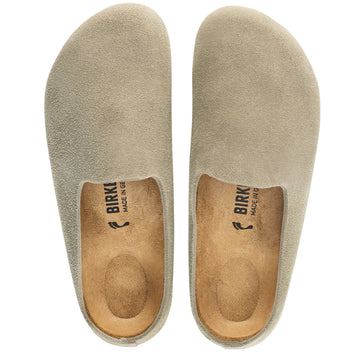 Birkenstock Amsterdam Wrapped Sandals - Taupe Suede
