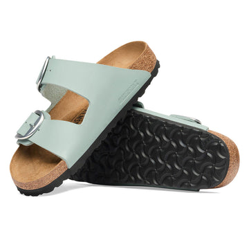 Birkenstock Womens Arizona Big Buckle Sandals - Pure Sage Birko-Flor