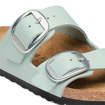 Birkenstock Womens Arizona Big Buckle Sandals - Pure Sage Birko-Flor