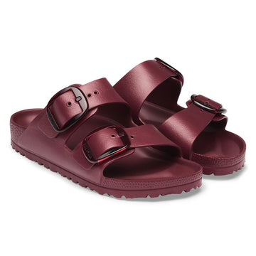 Birkenstock Womens Arizona Big Buckle EVA Sandals Shoes - Zinfandel