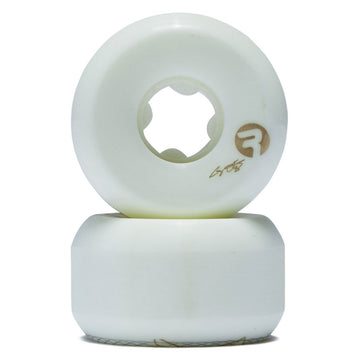 Ricta Ortiz Vortex Naturals Mid 99a Skateboard Wheels - White - 54mm