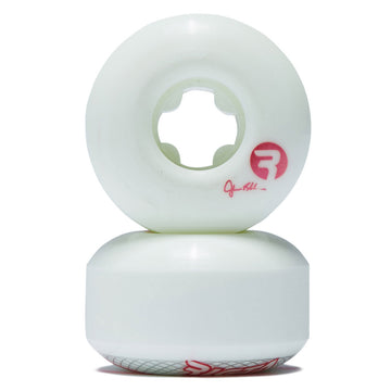 Ricta Shanahan Vortex Naturals Round 101a Skateboard Wheels - White - 53mm