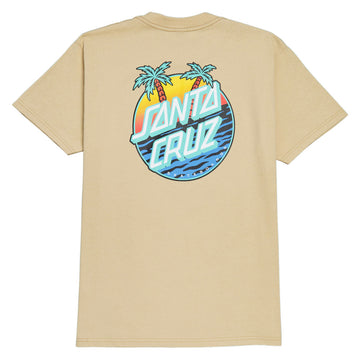 Santa Cruz Retreat Dot T-Shirt - Sand