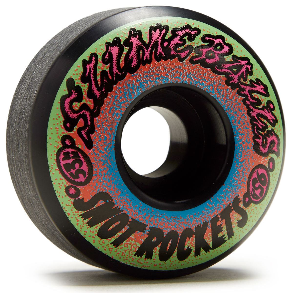 Slime Balls Snot Rockets 95a Skateboard Wheels - Black - 53mm image 1