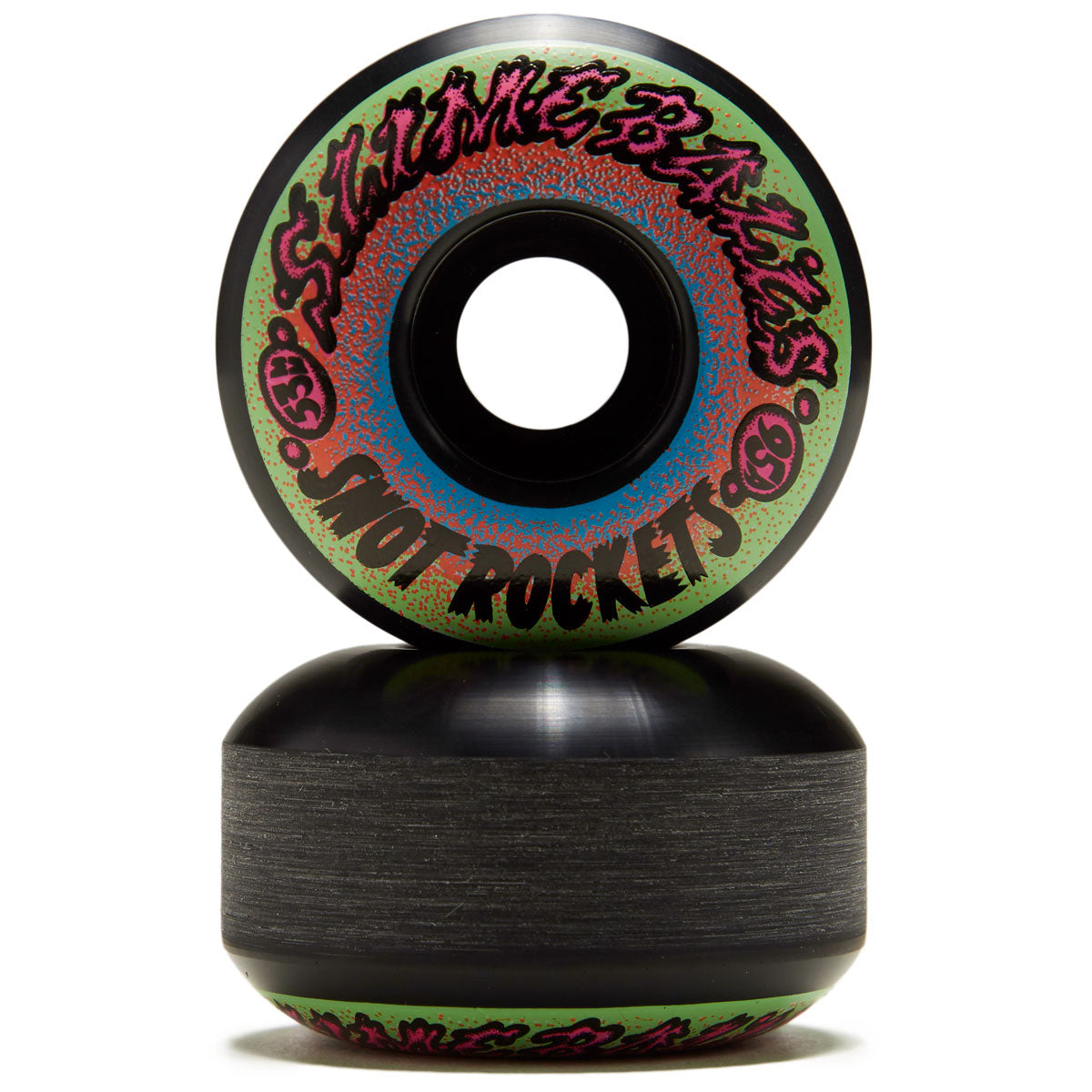 Slime Balls Snot Rockets 95a Skateboard Wheels - Black - 53mm image 2