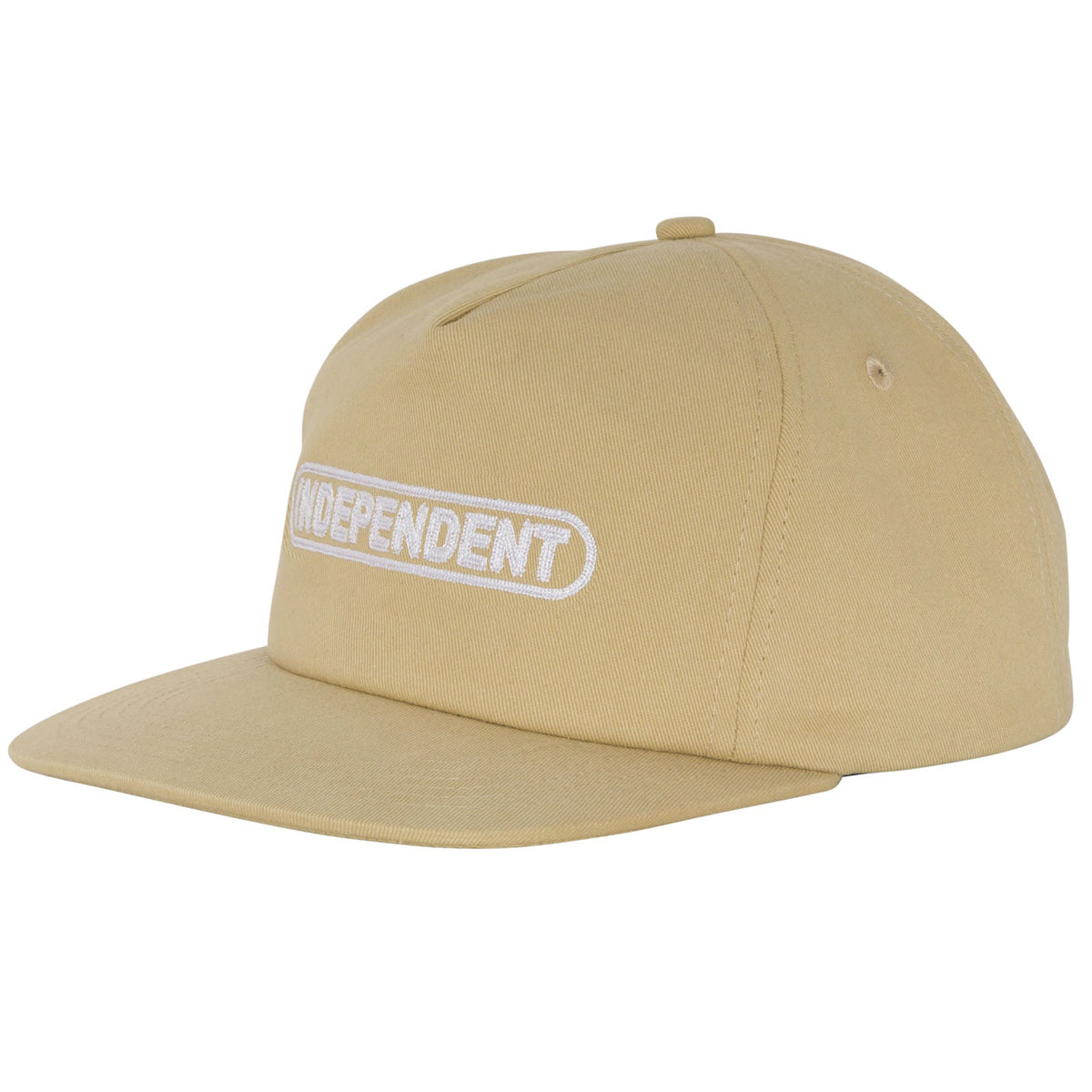 Independent Baseplate Snapback Hat - Tan image 1
