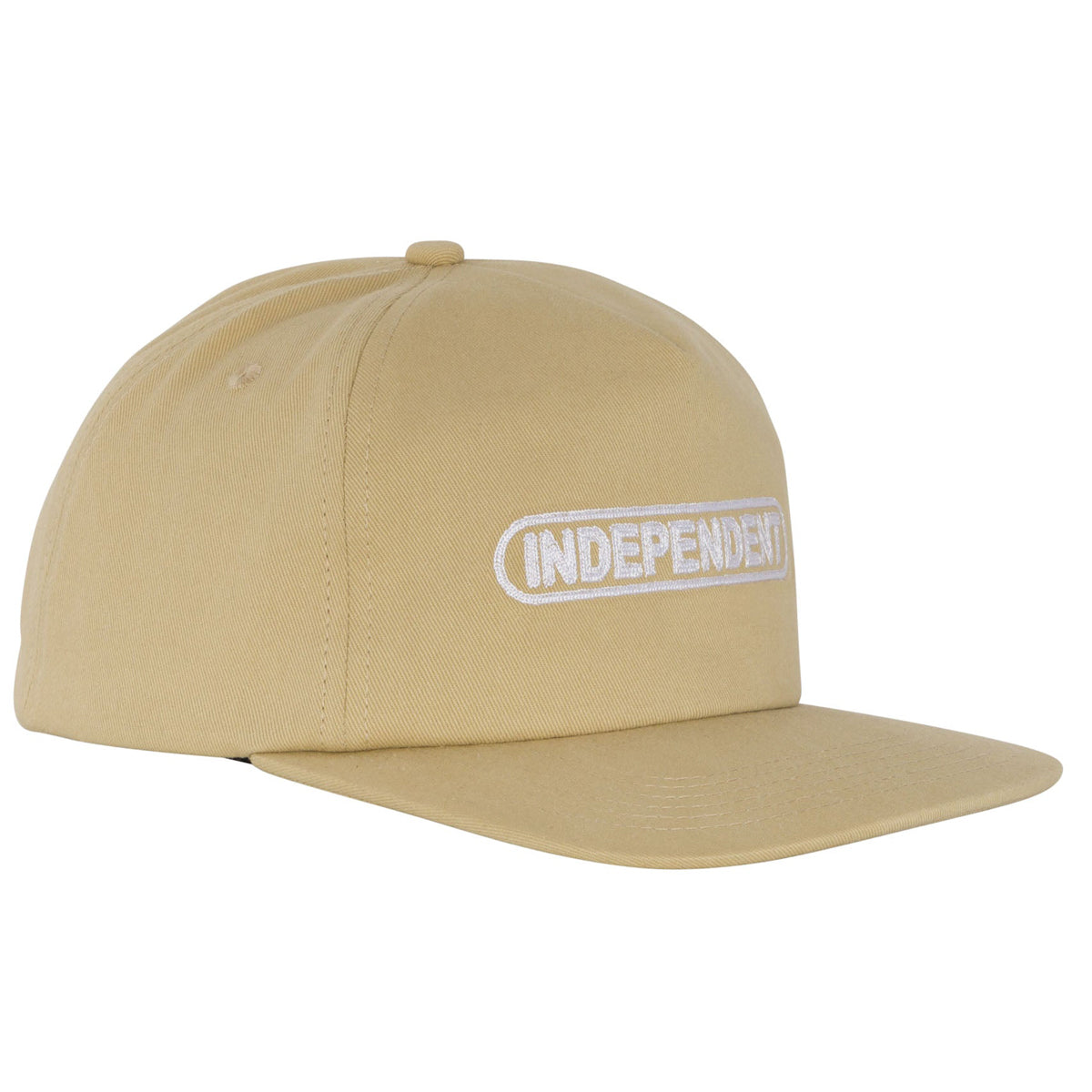Independent Baseplate Snapback Hat - Tan image 2