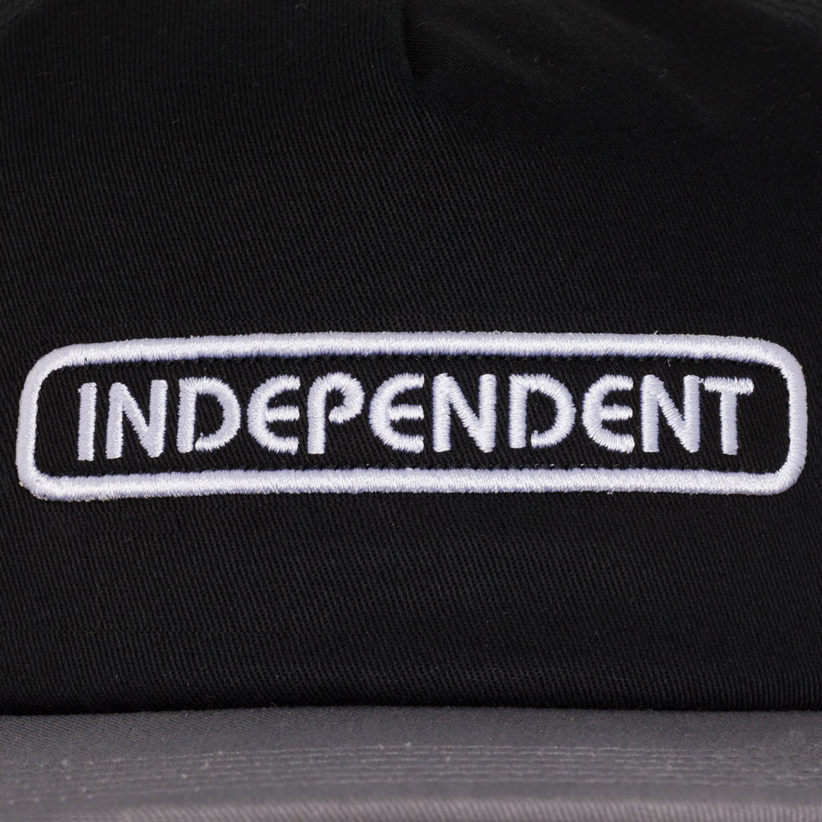 Independent B/C Groundwork Snapback Hat - Charcoal/Black image 4