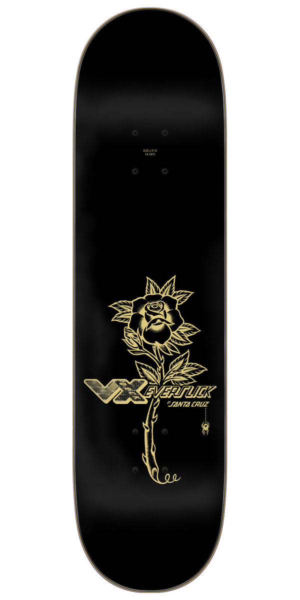 Santa Cruz Sommer Tattooed VX Everslick Skateboard Deck - 8.25