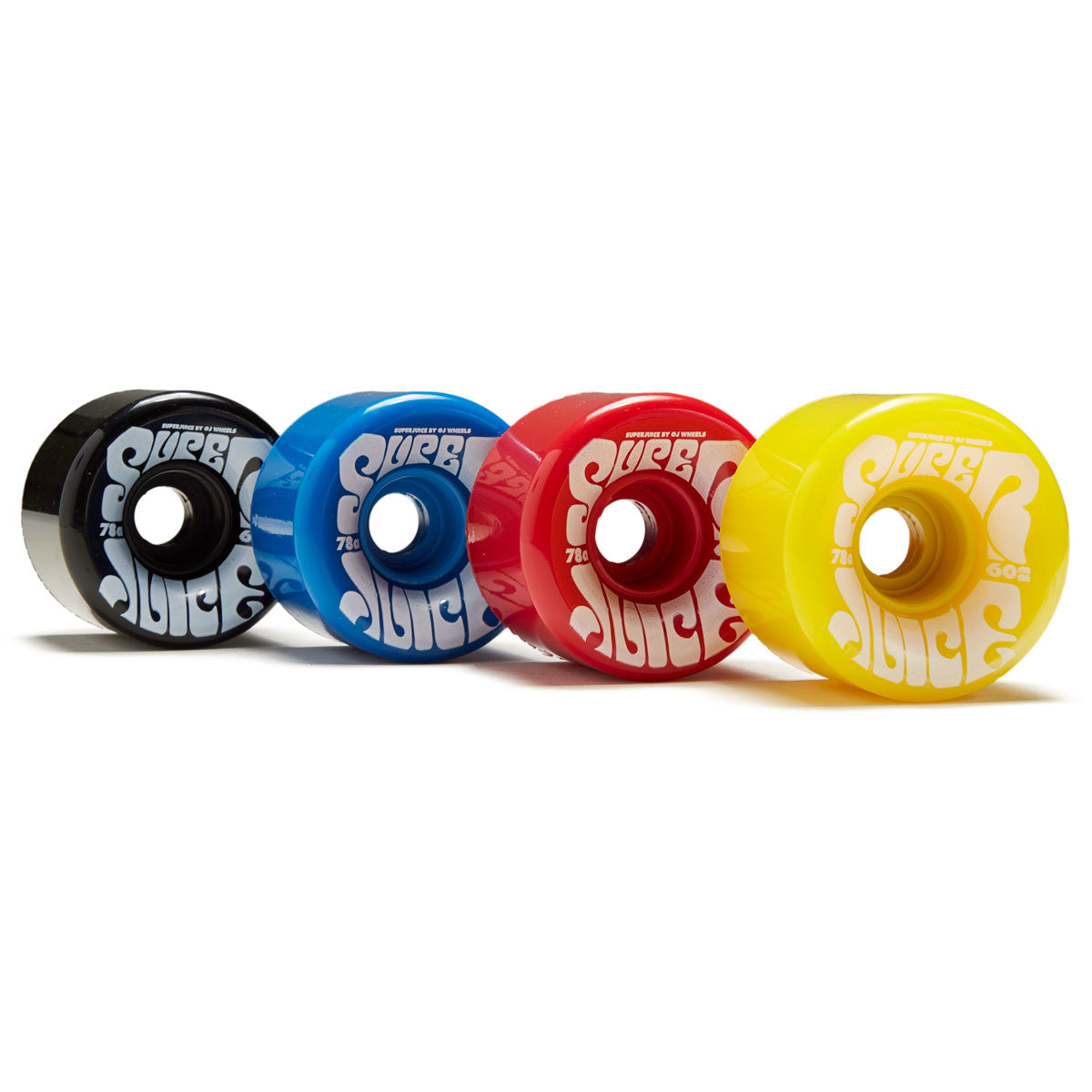 OJ Super Juice 78a Skateboard Wheels - CMYK Mix Up - 60mm image 1