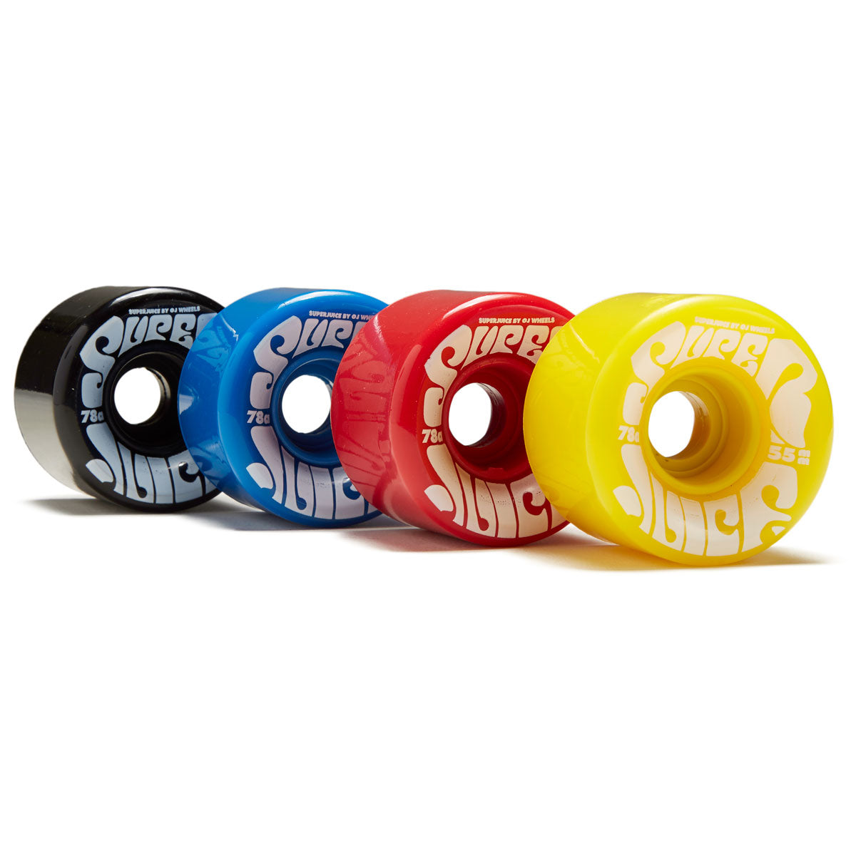 OJ Mini Super Juice 78a Skateboard Wheels - CMYK Mix Up - 55mm image 1