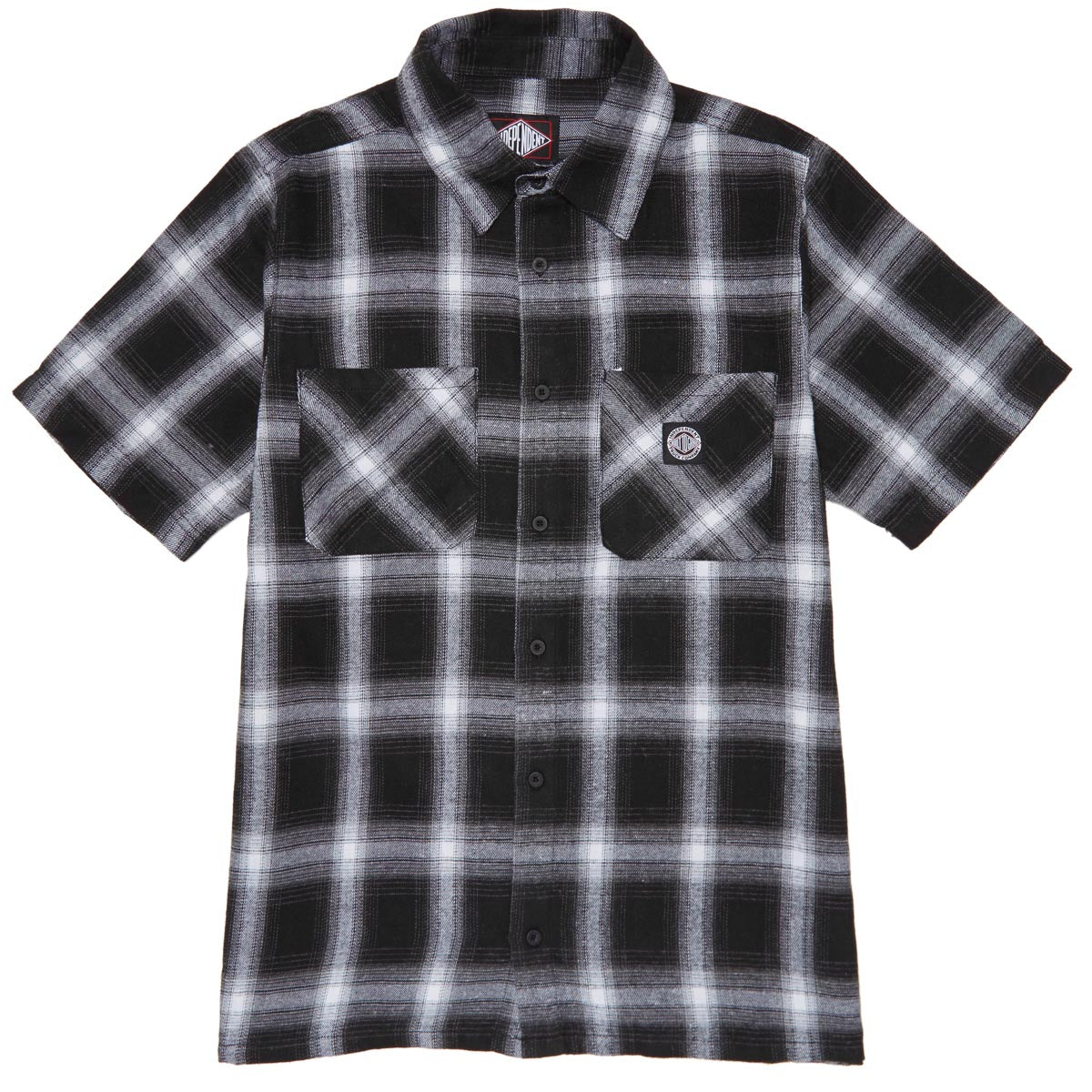 Independent Uncle Charlie Flannel Shirt - Black/White image 1