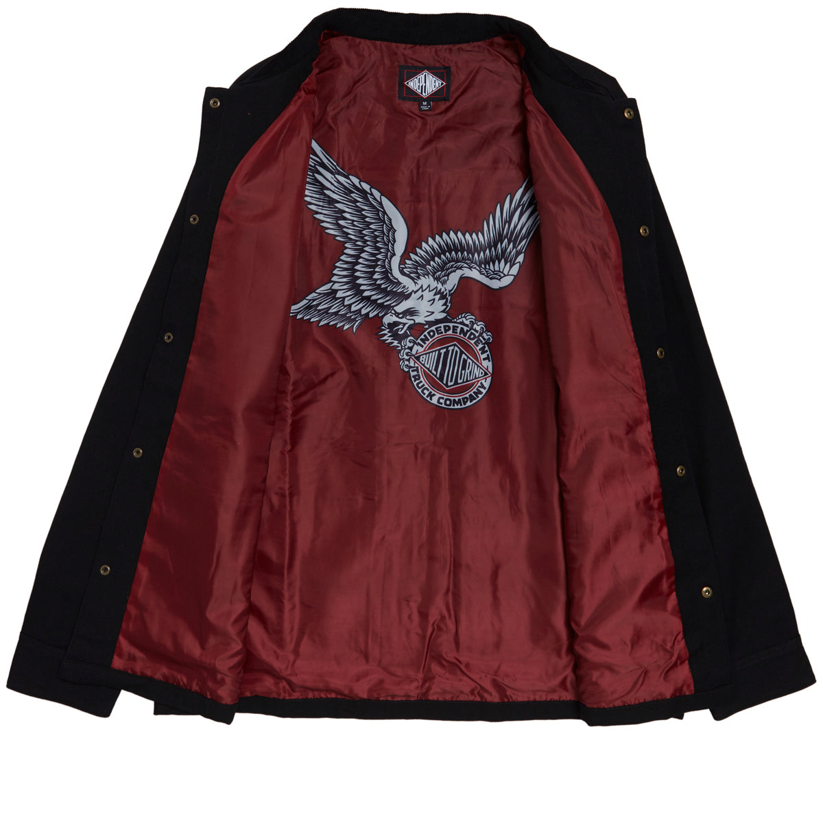 Independent Springer Chore Coat Jacket - Black image 2
