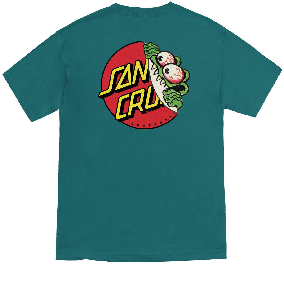 Santa Cruz Beware Dot T-Shirt - Teal image 1