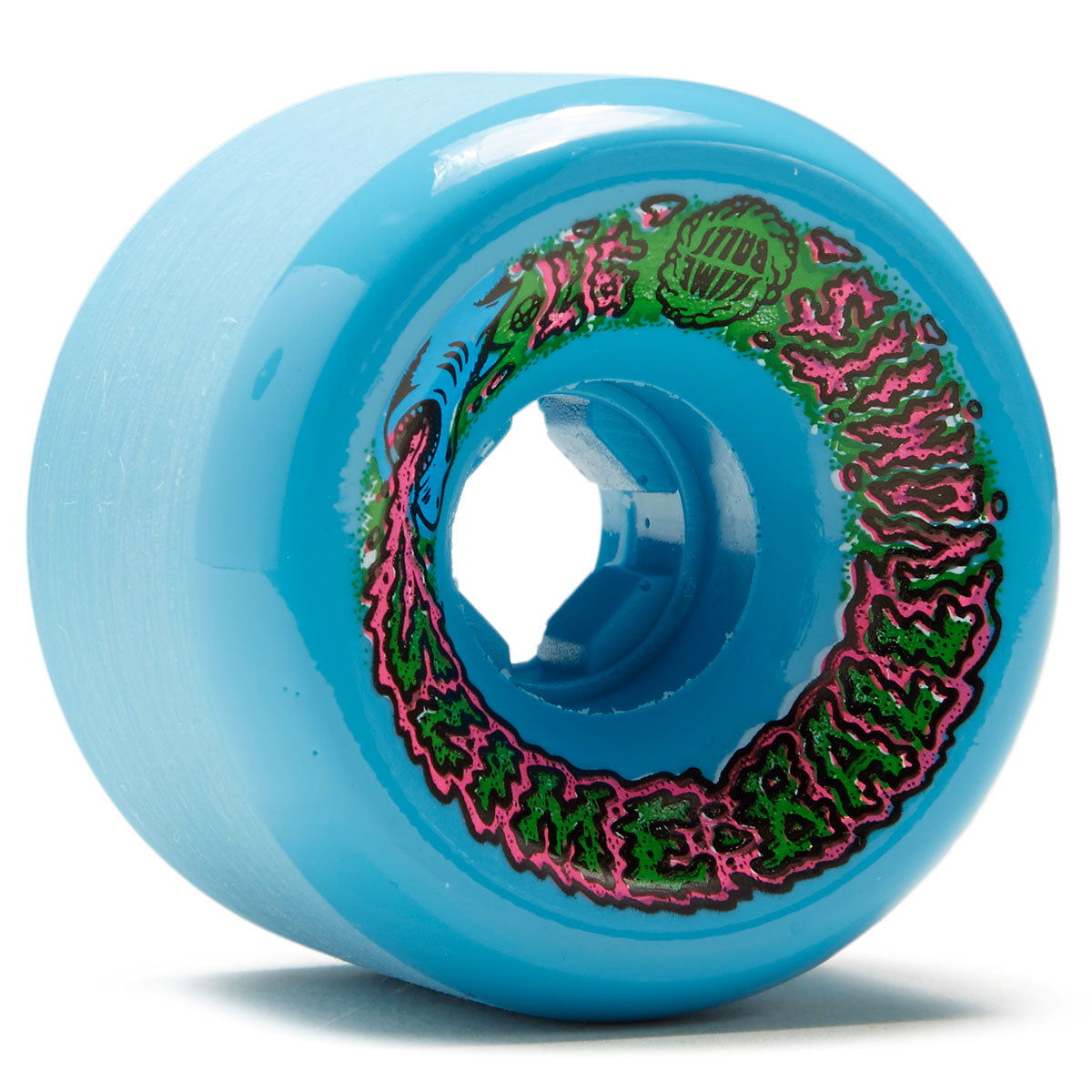 Slime Balls Vomit 97a Skateboard Wheels - Blue - 60mm image 1