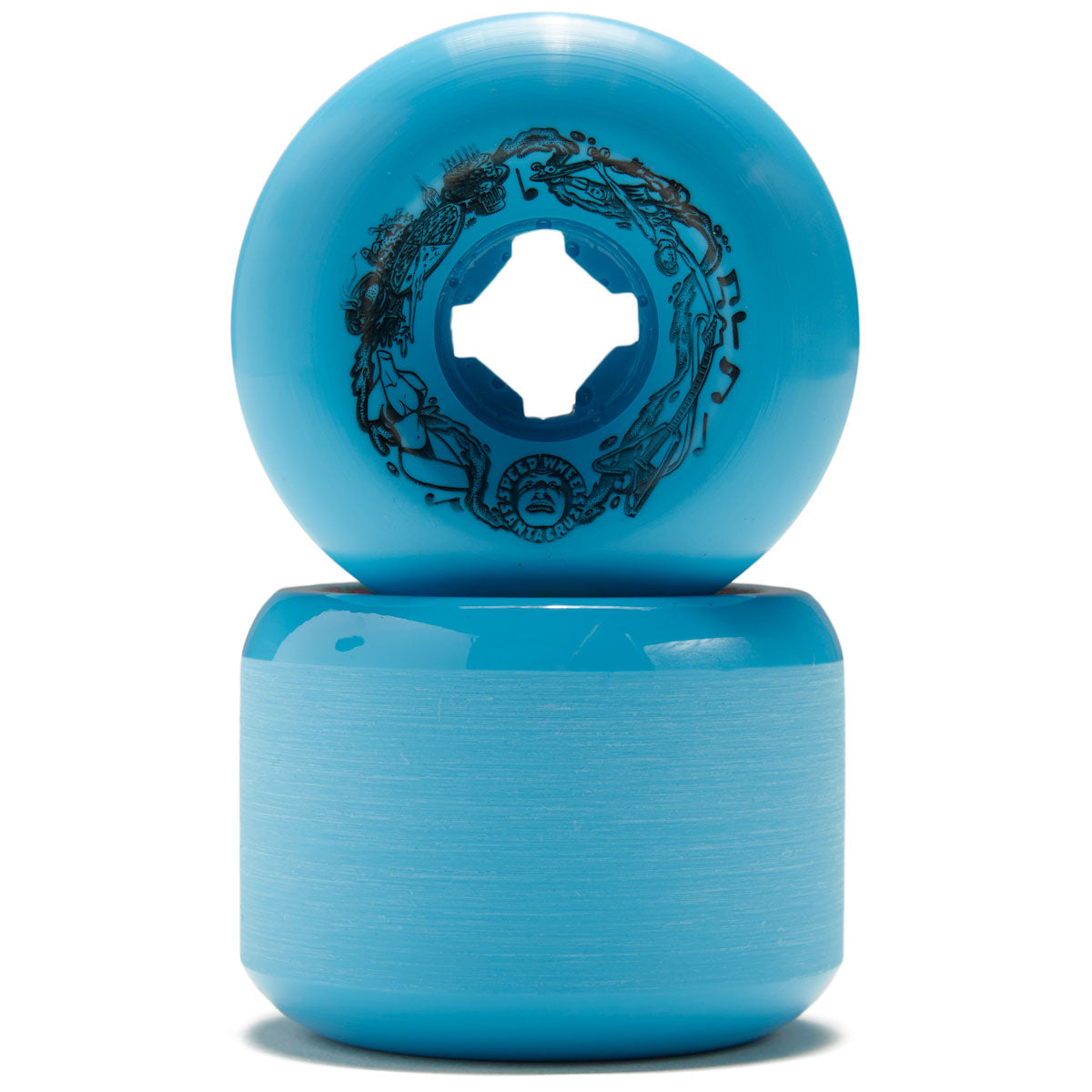 Slime Balls Vomit 97a Skateboard Wheels - Blue - 60mm image 2
