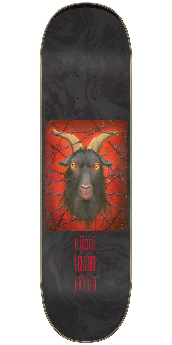 Creature Russell Memento VX Everslick Skateboard Deck - 8.60