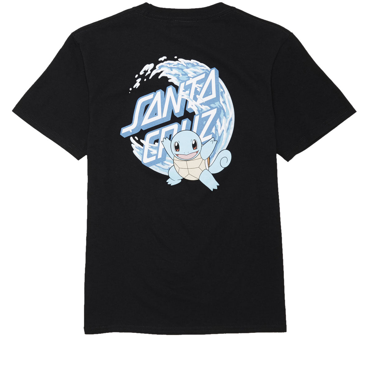 Santa Cruz x Pokemon Youth Water Type 1 T-Shirt - Black image 1