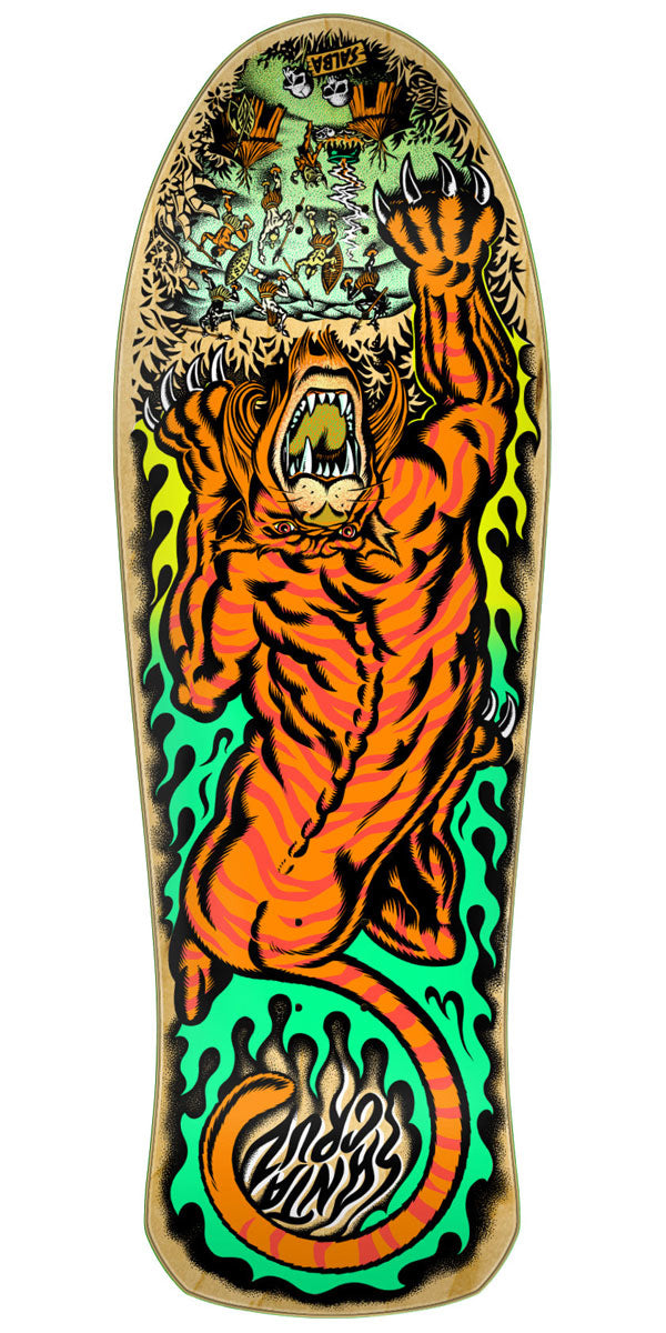 Santa Cruz Salba Tiger Skateboard Deck - 10.30