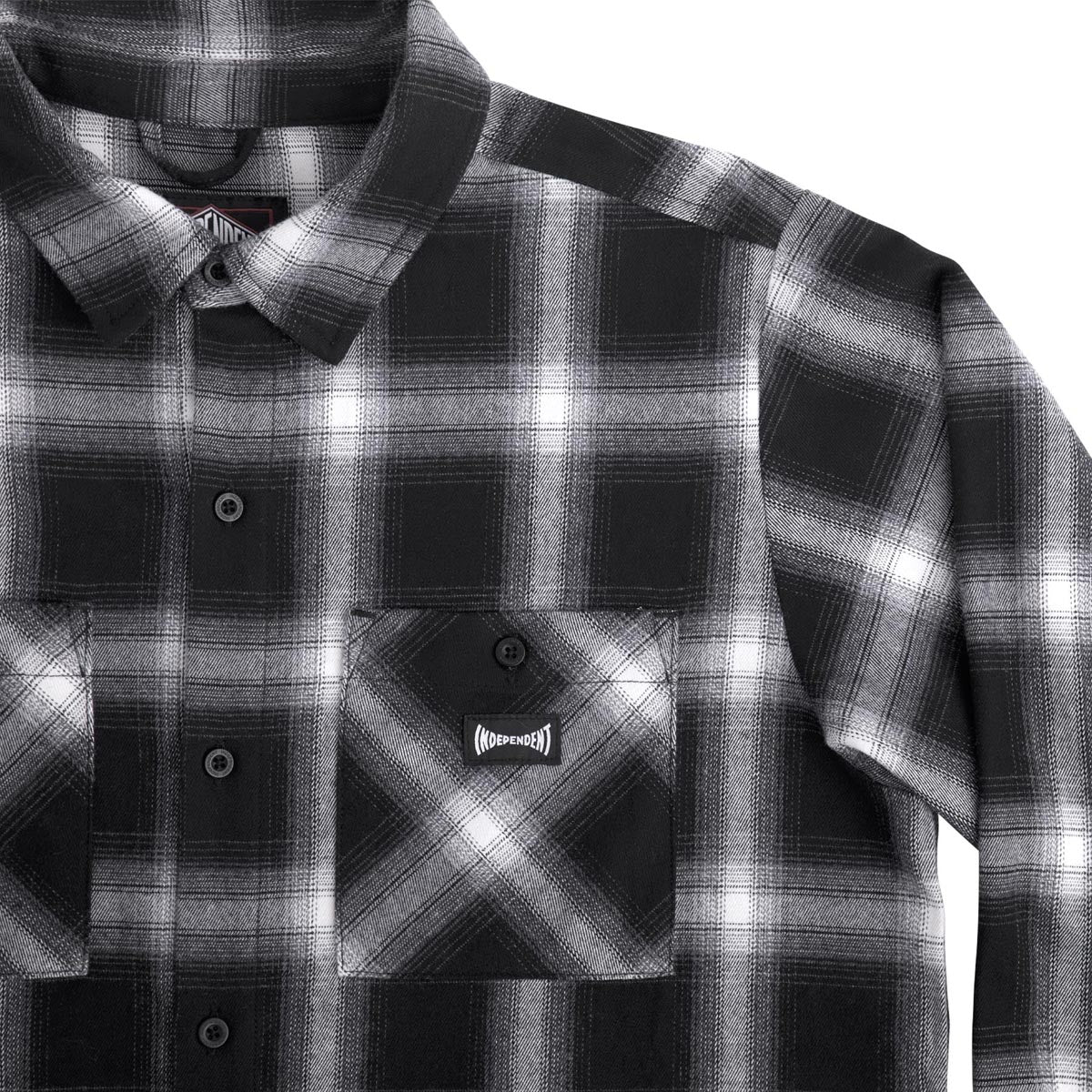 Independent Legacy Flannel Long Sleeve Shirt - Black image 4