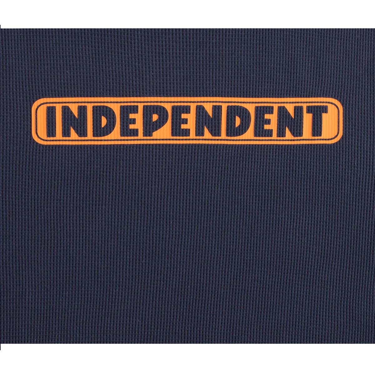 Independent Bar Logo Thermal Long Sleeve Shirt - Navy image 2