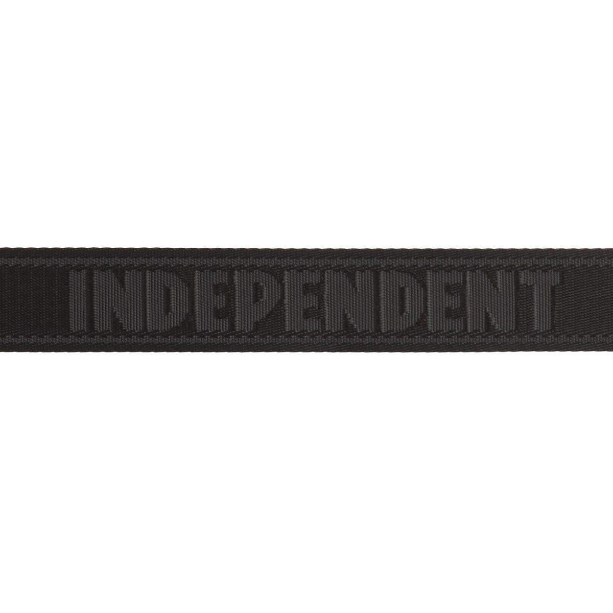 Independent Bar Repeat Web Belt - Black image 3