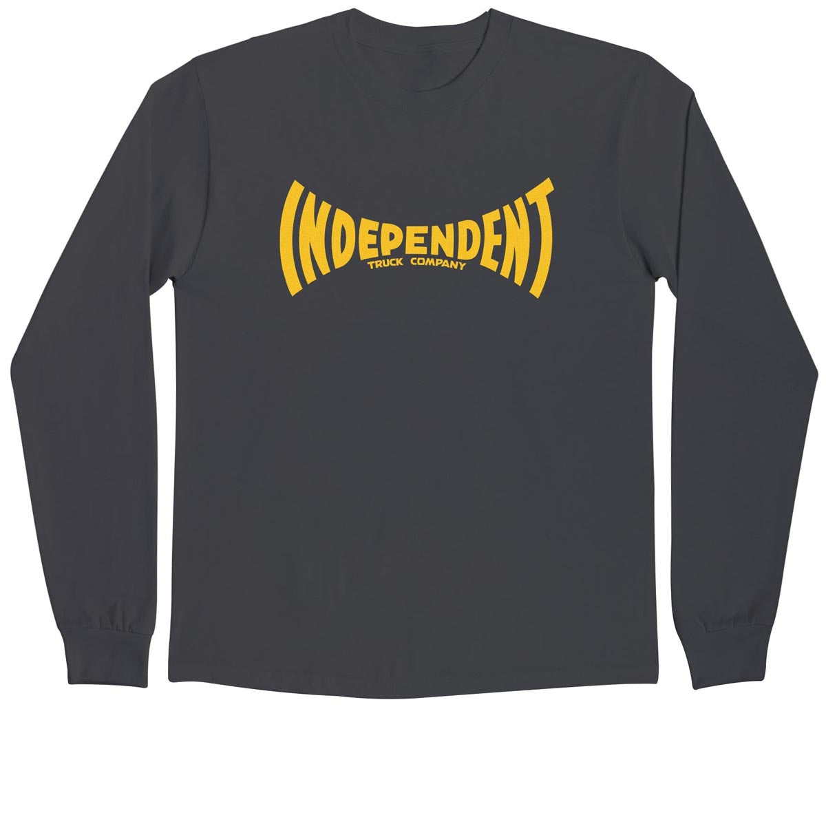 Independent Span Long Sleeve T-Shirt - Charcoal image 1