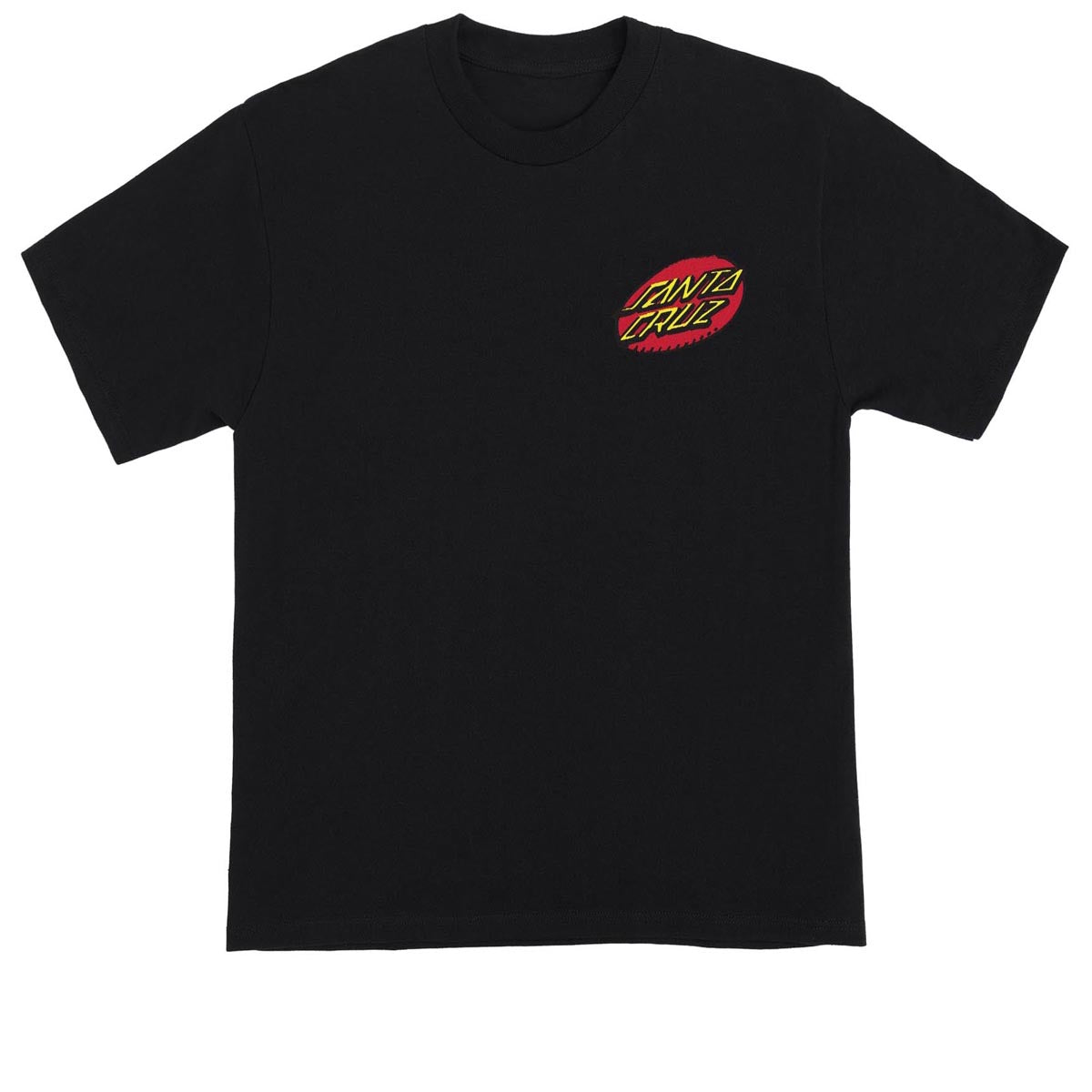 Santa Cruz Creep Dot T-Shirt - Black image 2