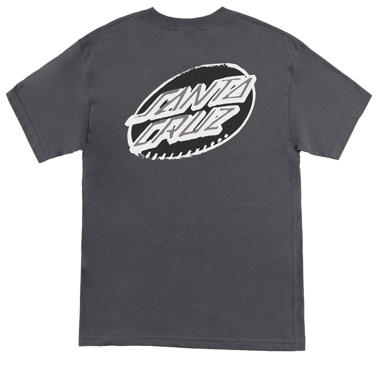 Santa Cruz Creep Dot T-Shirt - Charcoal image 1
