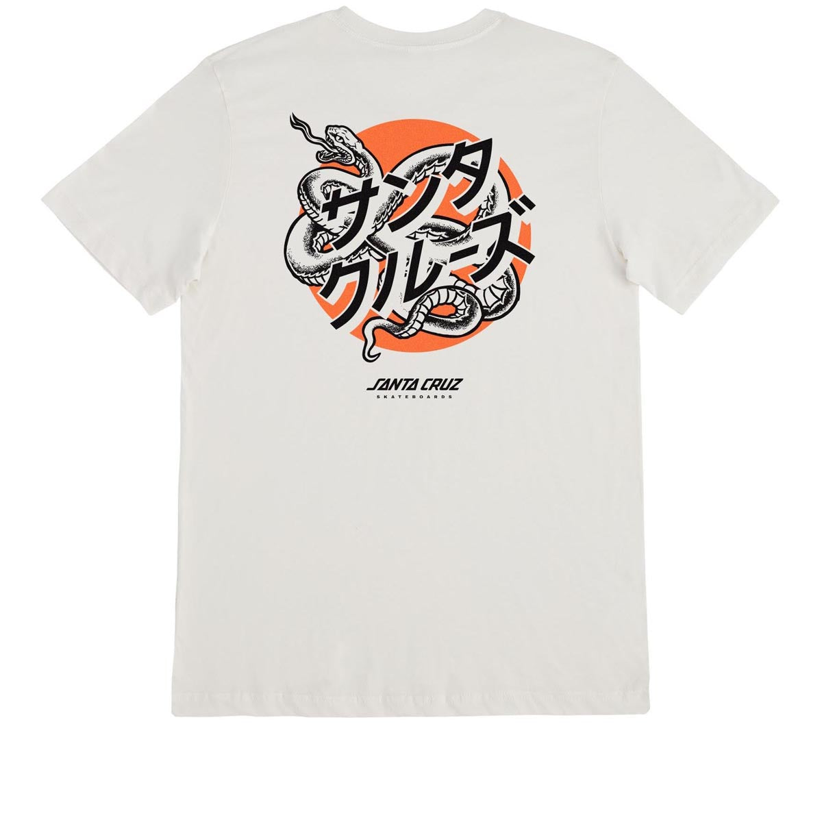 Santa Cruz Serpent Japanese Dot T-Shirt - Vintage White image 1