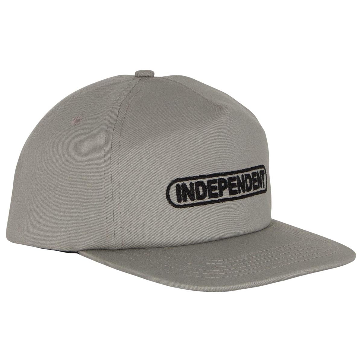 Independent Baseplate Snapback Hat - Grey image 3