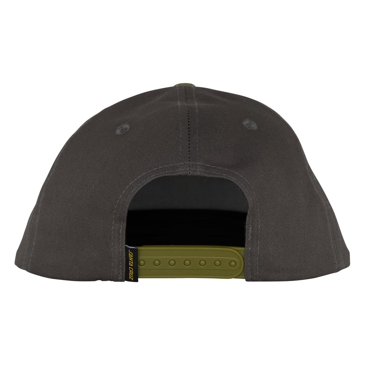 Santa Cruz Tiered Opus Snapback Hat - Charcoal/OD Green image 2