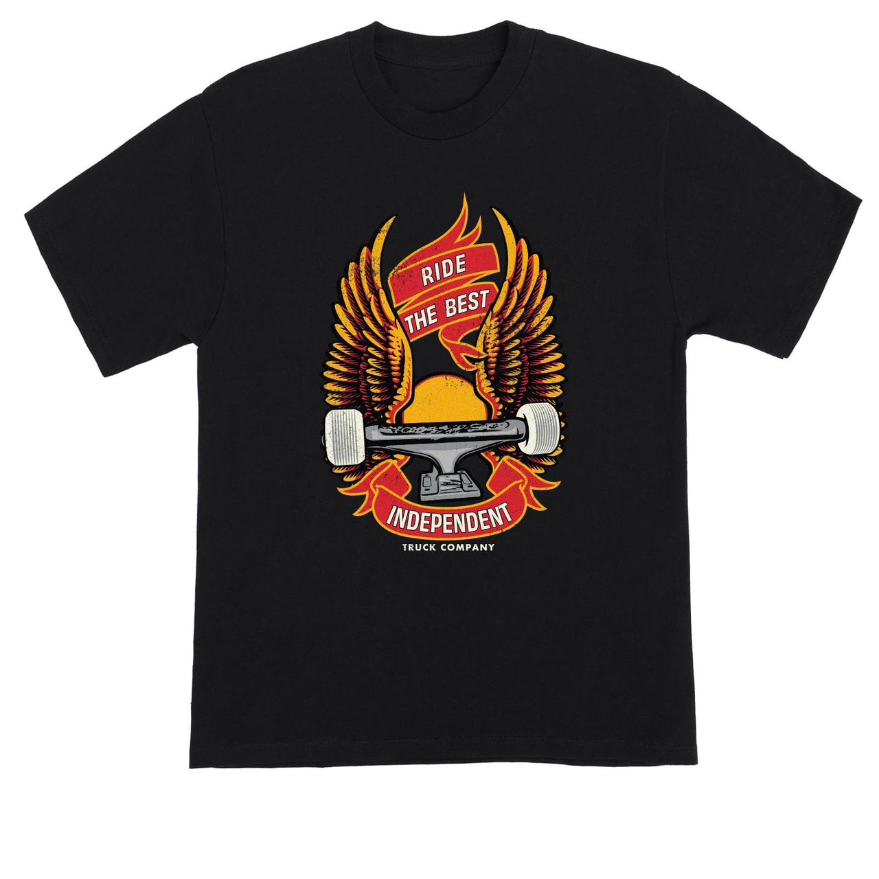 Independent Ride Free T-Shirt - Black image 1