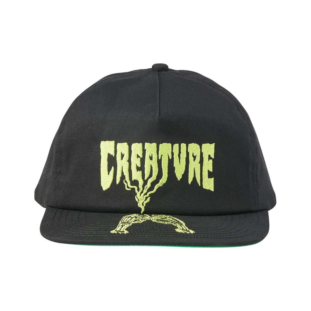 Creature Rolling In The Grave Snapback Hat - Black image 3