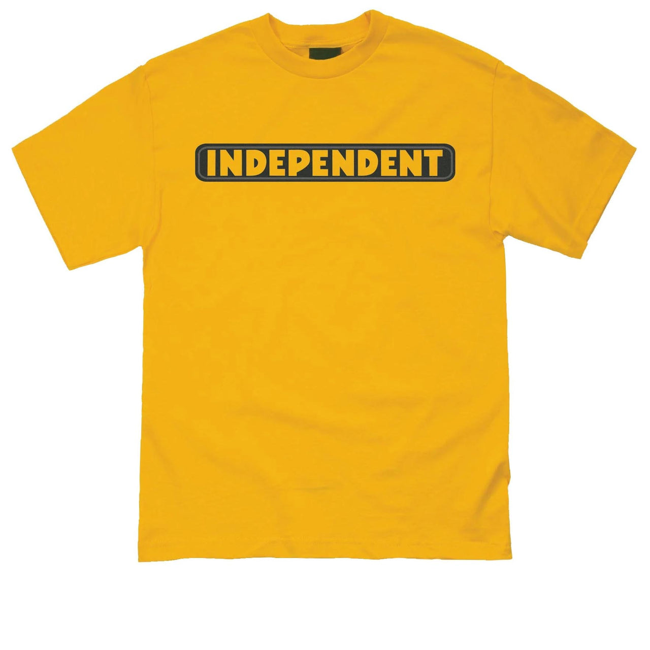 Independent Bar Logo T-Shirt - Gold image 1
