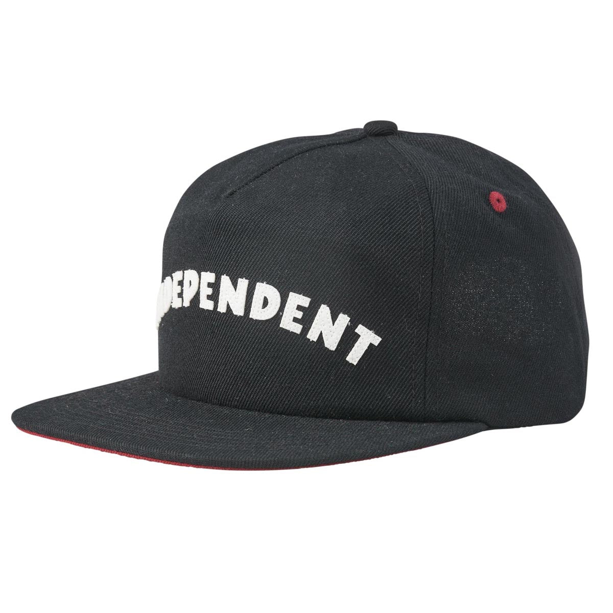 Independent Brigade Strapback Unstructured Hat - Black image 1