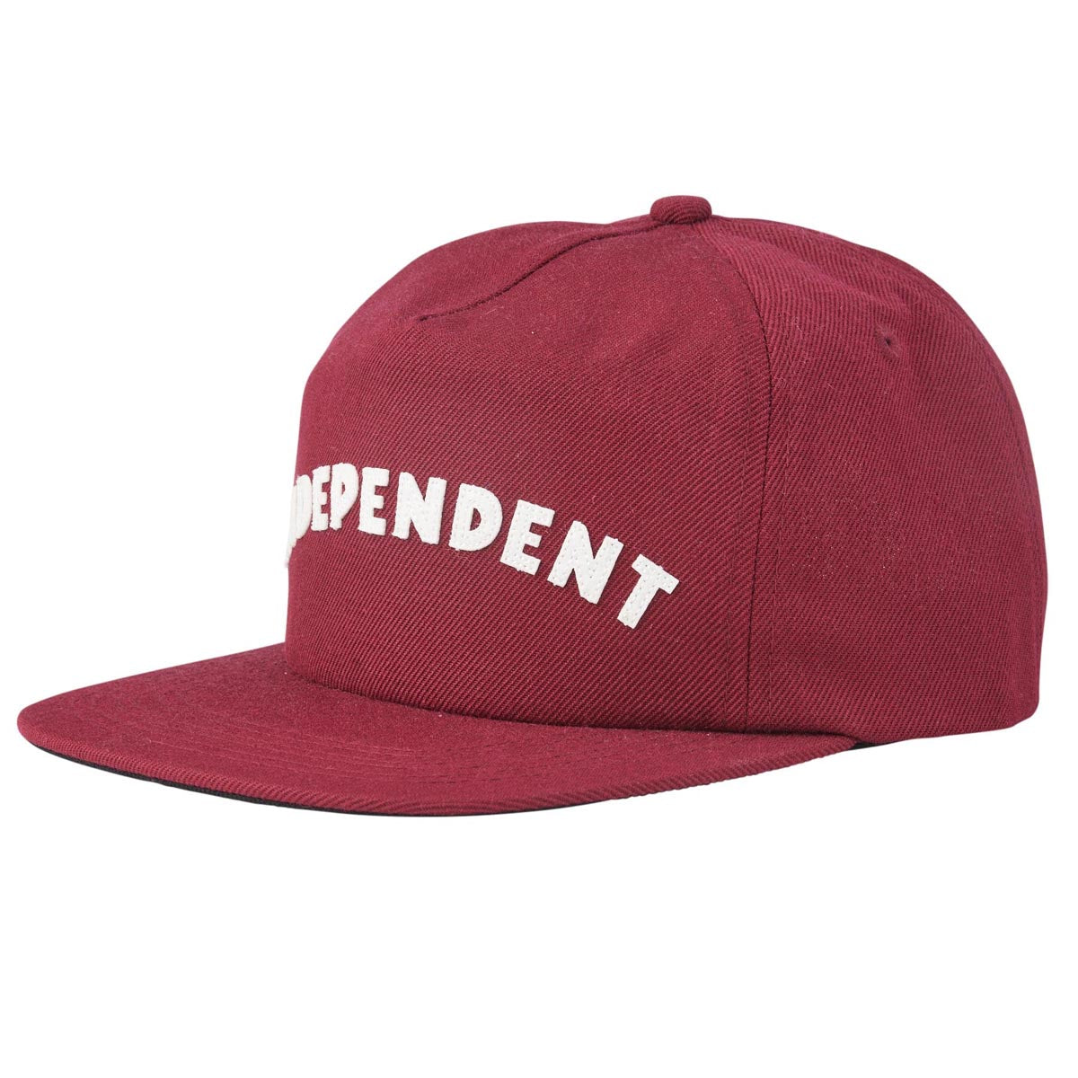 Independent Brigade Strapback Unstructured Hat - Cardinal image 1