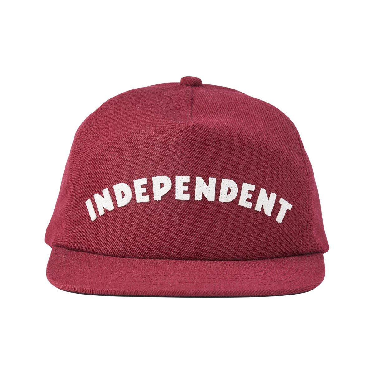 Independent Brigade Strapback Unstructured Hat - Cardinal image 3
