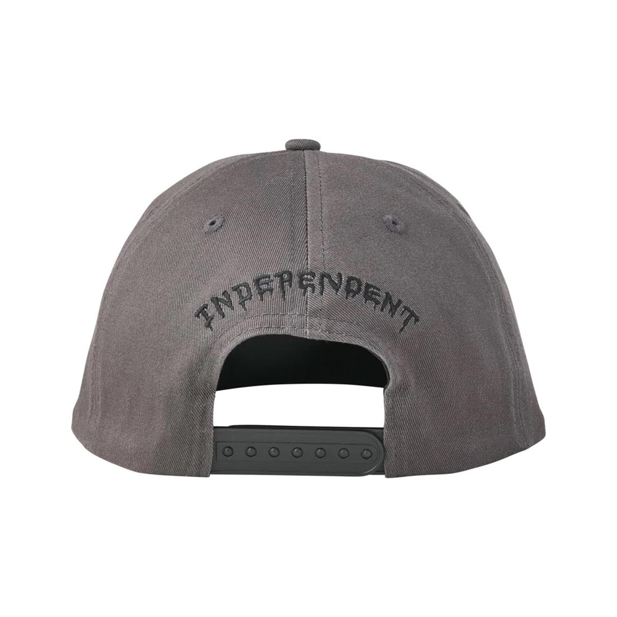 Independent Vandal Snapback Unstructured Hat - Charcoal image 2