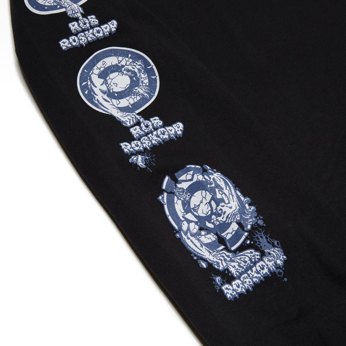 Santa Cruz Rob Evolution Long Sleeve T-Shirt - Black/Blue image 3