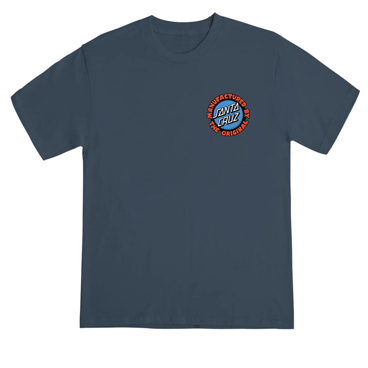 Santa Cruz Speed MFG Dot T-Shirt - Steel Blue image 2