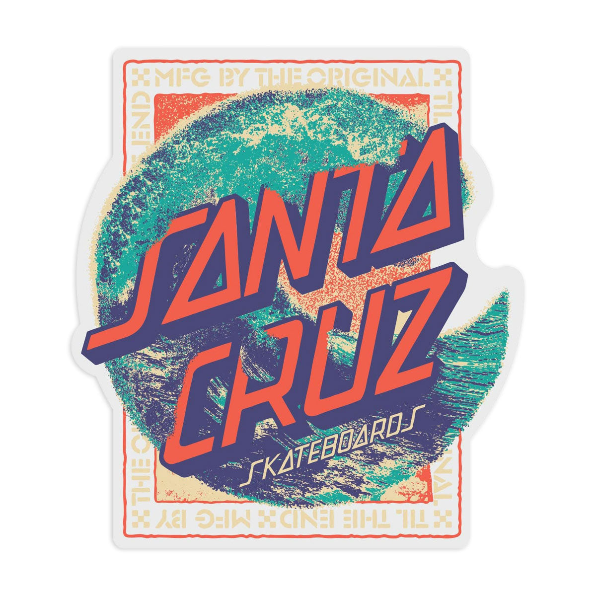 Santa Cruz Breaker Dot Clear  Sticker image 1
