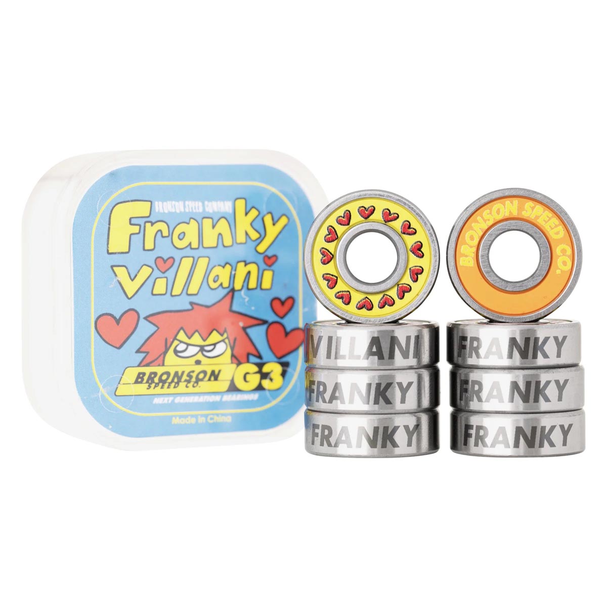 Bronson Franky Villani Pro G3 Bearings image 1