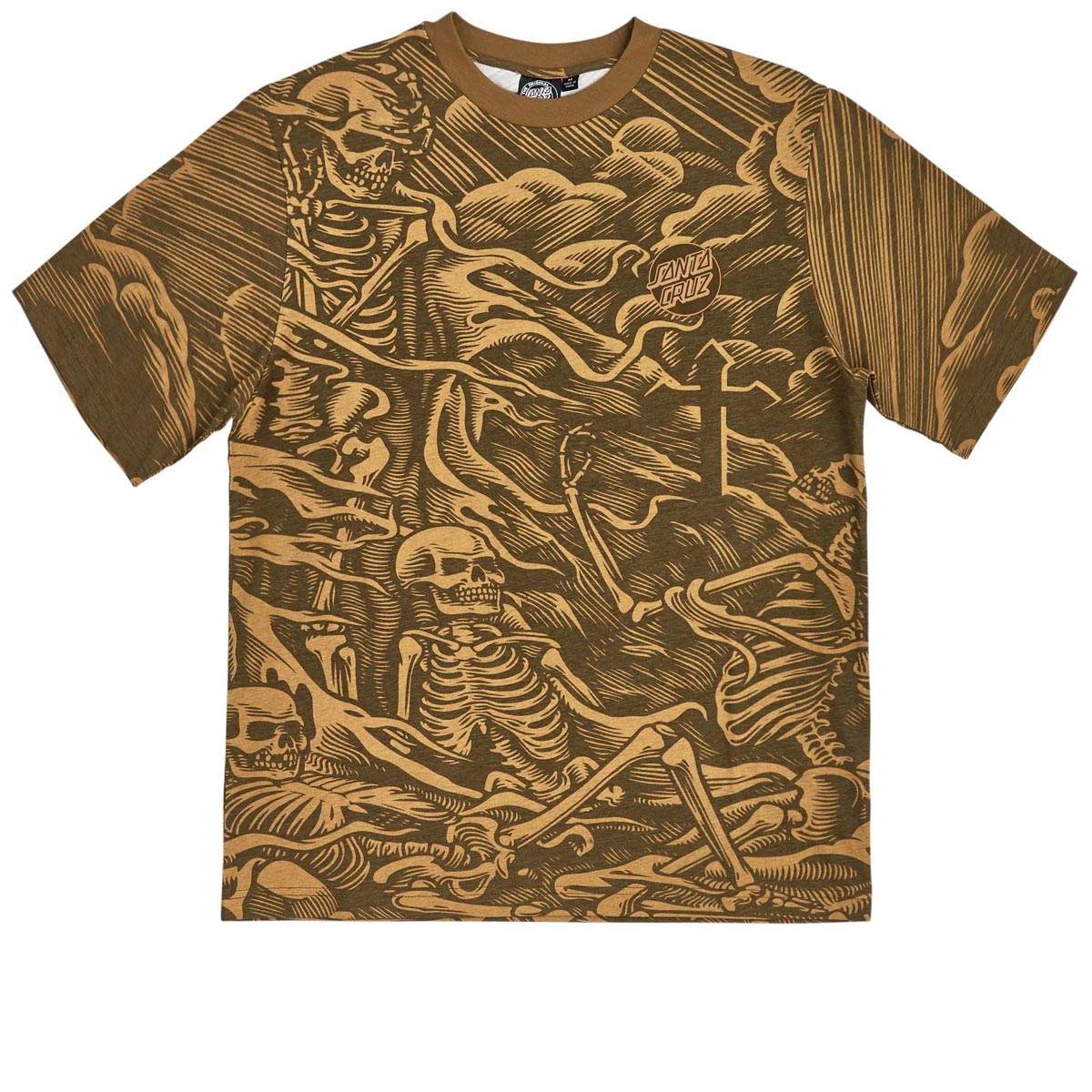Santa Cruz OBrien Purgatory T-Shirt - Brass image 1