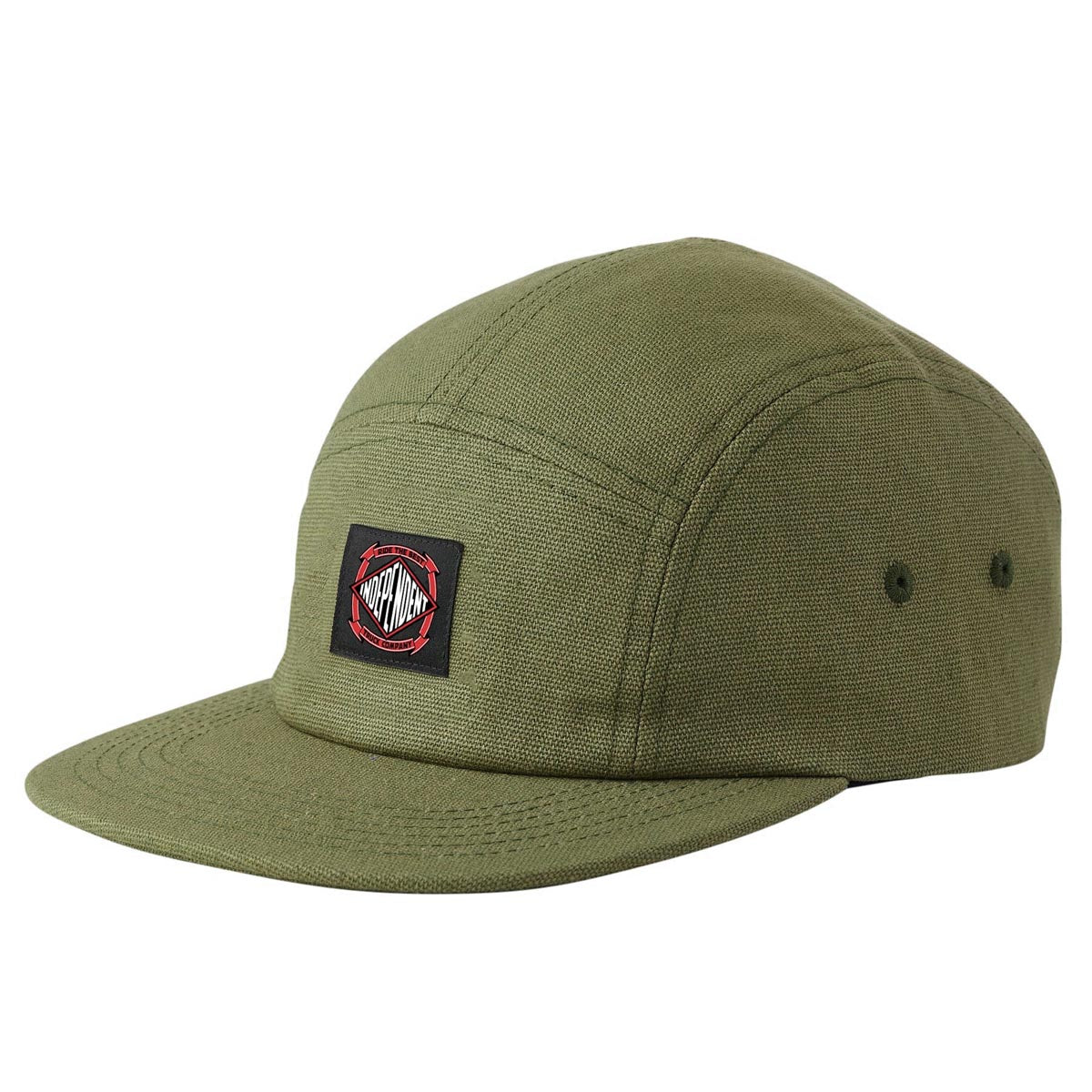 Independent Summit Scroll Camp Unstructured Hat - Army Green image 1