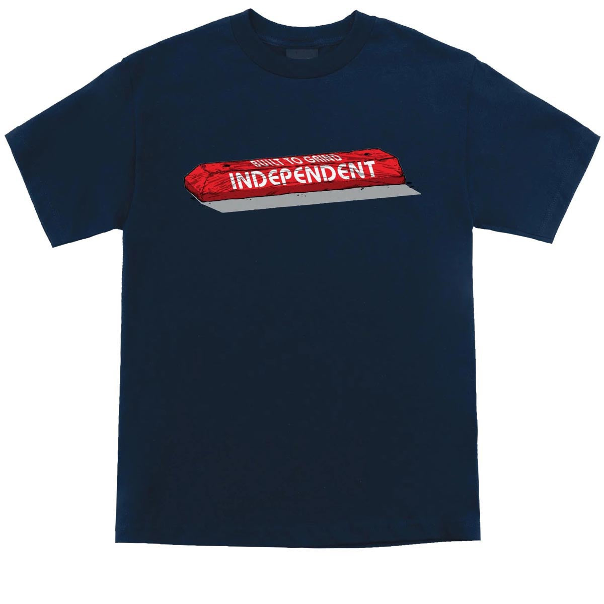 Independent BTG Curb T-Shirt - Navy image 1