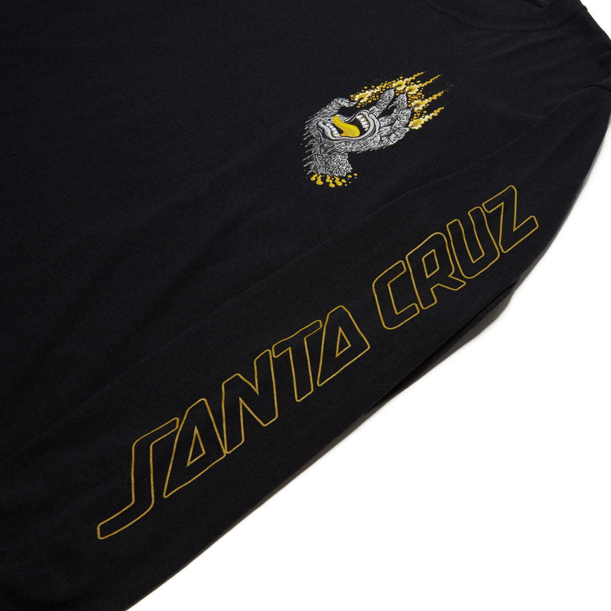 Santa Cruz Pace Ritual Hand Long Sleeve T-Shirt - Black image 2