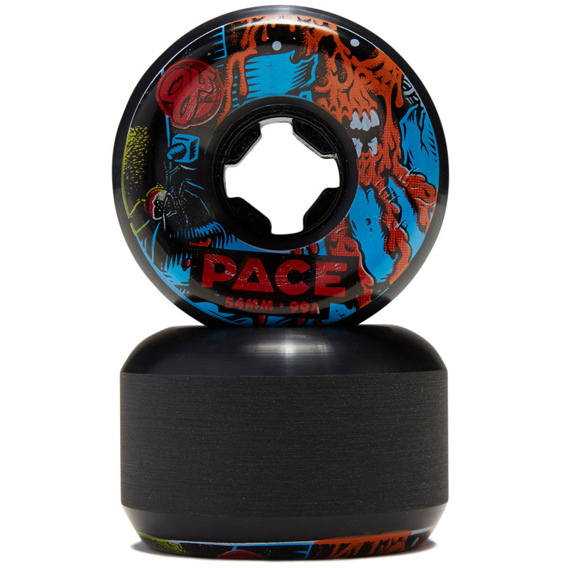 OJ Rob Pace Elite Mini Combos 99a Skateboard Wheels - Black - 54mm